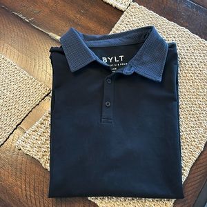 BYLT drop cut Short sleeve polo